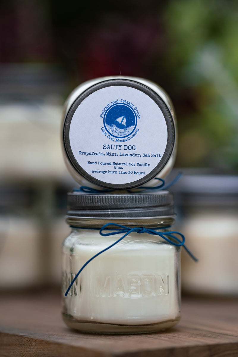 Salty Dog Candle Flotsam and Jetsam Goods