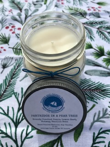 Partridge In A Pear Tree Candle