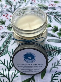 Partridge In A Pear Tree Candle