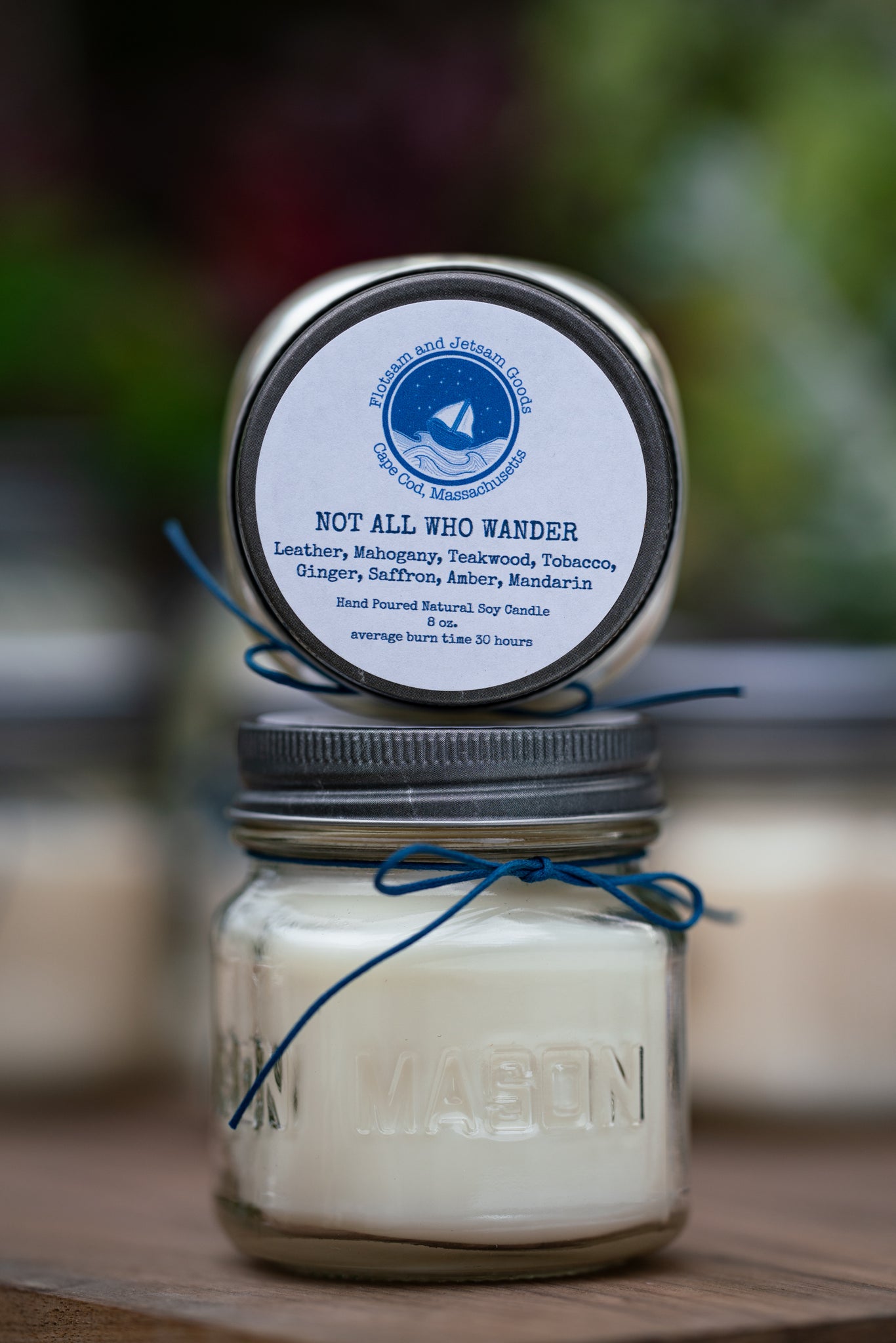 Not All Who Wander Candle